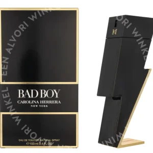 Carolina Herrera Bad Boy Edt Spray 100ml  fles en verpakking