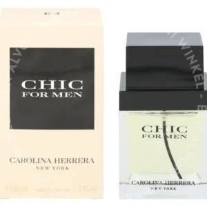 Carolina Herrera Chic For Men Edt Spray 60ml  fles en verpakking