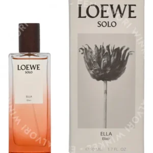 Loewe Solo Ella Elixir Edp Spray 50ml  fles en verpakking