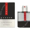Prada Luna Rossa Carbon Pour Homme Edt Spray 50ml  fles en verpakking