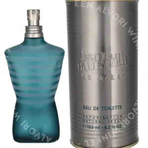 J.P. Gaultier Le Male Edt Spray 125ml  fles en verpakking