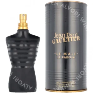 J.P. Gaultier Le Male Le Parfum Edp Spray Intense 125ml  fles en verpakking