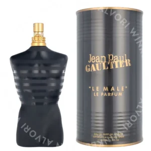 J.P. Gaultier Le Male Le Parfum Edp Spray Intense 200ml  fles en verpakking