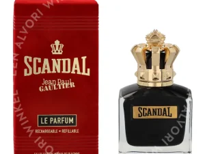 J.P. Gaultier Scandal Le Parfum Pour Homme Edp Spray 100ml Refillable fles en verpakking