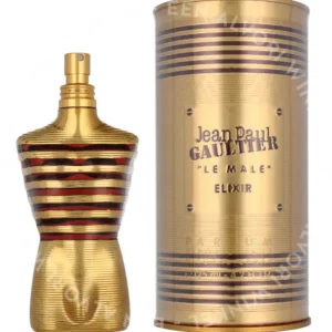 J.P. Gaultier Le Male Elixir Parfum Spray 125ml  fles en verpakking