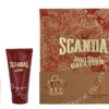 J.P Gaultier Scandal Pour Homme Giftset 125ml Edt Spray 50 ml/Shower Gel 75 ml fles en verpakking