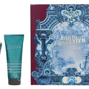 J.P. Gaultier Le Male Giftset 200ml Edt Spray 125ml/Shower Gel 75ml fles en verpakking