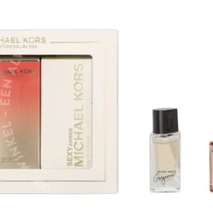 Michael Kors Miniature Collection 14ml Edp - MK Gorgeous 5ml/MK Wonderlust 4ml/MK Sexy Amber 5ml fles en verpakking