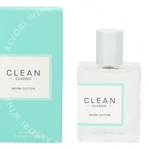 Clean Classic Warm Cotton Edp Spray 60ml  fles en verpakking