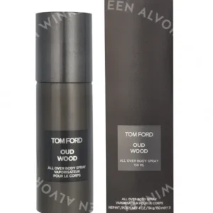 Tom Ford Oud Wood Body Spray 150ml  fles en verpakking