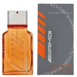 Mercedes Benz AMG Silver Thrill Edp Spray 60ml  fles en verpakking
