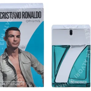 Cristiano Ronaldo CR7 Origins Edt Spray 30ml  fles en verpakking