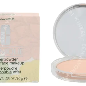 Clinique Superpowder Double Face Makeup 10g #01 Matte Ivory (VF-P) fles en verpakking