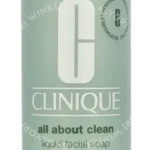 Clinique Liquid Facial Soap - Oily Combination Oily To Oily - All About Clean 200ml  fles
