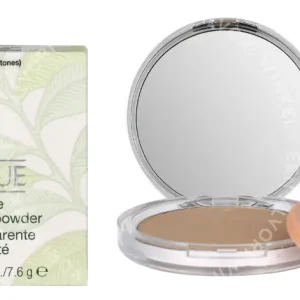 Clinique Stay-Matte Sheer Pressed Powder 7.6g #101 Invisible Matte (All Skin Tones) fles en verpakking
