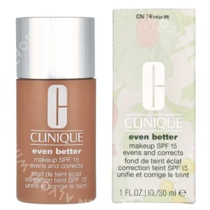 Clinique Even Better Make-Up SPF15 30ml CN 74 Beige (M) fles en verpakking