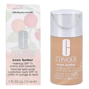 Clinique Even Better Make Up SPF15 30ml WN46 Golden Natural fles en verpakking