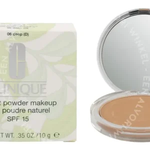 Clinique Almost Powder Make-Up SPF15 10g #06 Deep fles en verpakking
