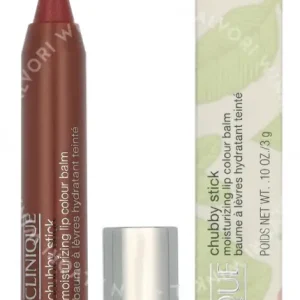 Clinique Chubby Stick Moisturizing Lip Colour Balm 3g #08 Graped-Up fles en verpakking