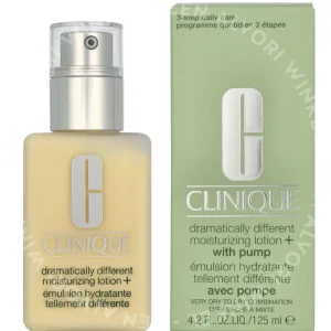 Clinique Dramatically Different Moisturizing Lotion+ 125ml Very Dry To Dry Combination fles en verpakking