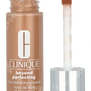 Clinique Beyond Perfecting Foundation + Concealer 30ml CN 58 Honey (MF) fles