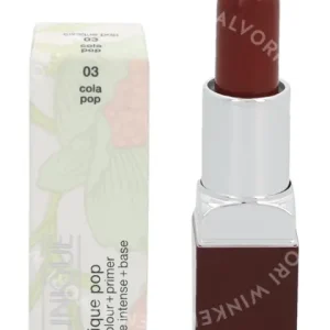 Clinique Pop Lip Colour & Primer 3.9g #03 Cola Pop fles en verpakking