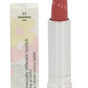 Clinique Dramatically Different Lipstick 3g #17 Strawberry Ice fles en verpakking
