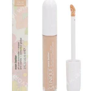 Clinique Even Better All Over Concealer + Eraser 6ml CN10 Alabaster fles en verpakking