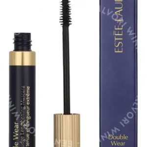 E.Lauder Double Wear Zero-Smudge Lenghtening Mascara 6ml DWM #01 Black fles en verpakking