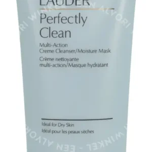 E.Lauder Perfectly Clean Creme Cleanser/Moisture Mask 150ml Dry Skin fles