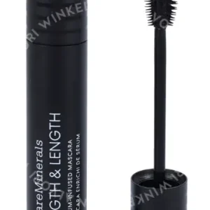 BareMinerals Strenght & Lenght Serum-Infused Mascara 8ml Extreme Black fles