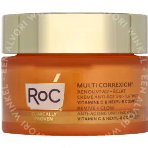 RoC Multi Correxion Anti-Aging Unifying Cream - Rich 50ml Revive + Glow fles