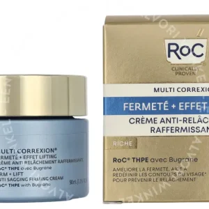 RoC Multi Correxion Anti-Sagging Firming Cream - Rich 50ml Firm + Lift fles en verpakking