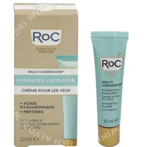 RoC Multi Correxion Hydrate & Plump Eye Gel Cream 15ml  fles en verpakking