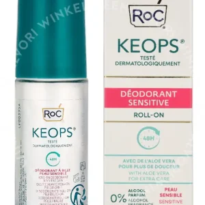 RoC Keops Deo Roll-On - Sensitive Skin 30ml  fles en verpakking