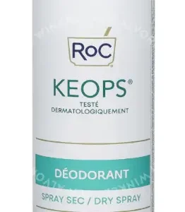RoC Keops Deo Spray - Dry 150ml Alcohol-Free - For Normal Skin fles