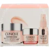 Clinique Moisture Surge Set 170ml Moisture Surge 100H 125ml/All About Eyes 15ml/Moisture Surge Face Spray 30ml verpakking