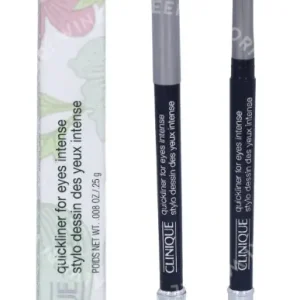 Clinique Quickliner For Eyes Intense 0.25g #08 Intense Midnight fles en verpakking