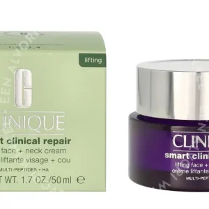 Clinique Smart Clinical Repair Lifting Face + Neck Cream 50ml  fles en verpakking