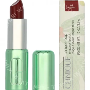 Clinique Pop Longwear Matte Lipstick 3.9g #02 Icon Pop fles en verpakking