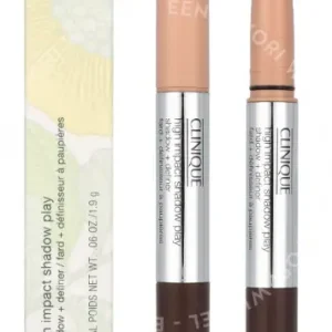 Clinique High Impact Shadow Play 1.9g #04 Cafe Au Lait fles en verpakking