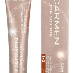 Eugene Perma Carmen Ton Sur Ton Semi-Permanent Hair Color 60ml 4.35 fles en verpakking