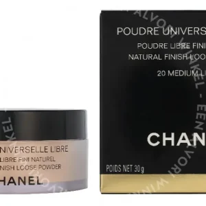 Chanel Poudre Universelle Libre Loose Powder 30g #20 Medium Light fles en verpakking