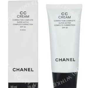 Chanel CC Cream Complete Correction SPF50 30ml #30 Beige fles en verpakking