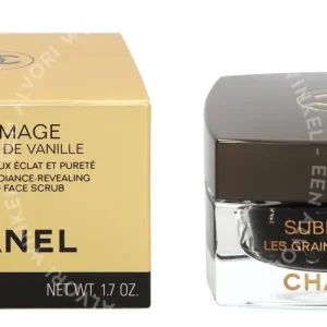 Chanel Sublimage Les Grains De Vanille 50g face Scrub fles en verpakking