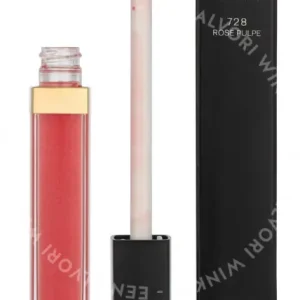 Chanel Rouge Coco Gloss 5.5g #728 Rose Pulpe fles en verpakking