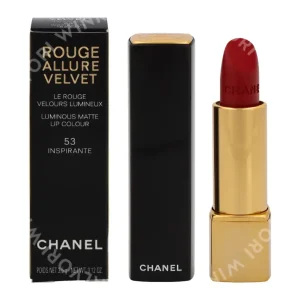 Chanel Rouge Allure Velvet Luminous Matte Lip Colour 3.5g #53 Inspirante fles en verpakking
