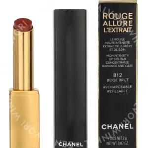 Chanel Rouge Allure L'Extrait High-Intensity Lip Colour 2g #812 Beige Brut fles en verpakking