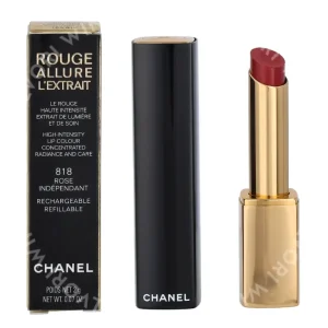 Chanel Rouge Allure L'Extrait High-Intensity Lip Colour 2g #818 Rose Independant fles en verpakking