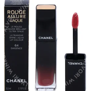 Chanel Rouge Allure Laque Ultrawear Shine Liquid Lip Colour 5.5ml #64 Exigence fles en verpakking